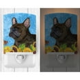 thumbnail image 2 of Caroline's Treasures SS4152CNL French Bulldog in Summer Flowers Ceramic Night Light, 6x4x3", multicolor, 2 of 2