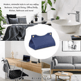 thumbnail image 5 of Tissue Box Cover – Decorative Holder/Organizer for Bathroom Vanity Countertop, Night Stands, Office Desk & Car , Modern and Stylish, 5 of 5