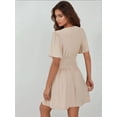 thumbnail image 5 of V-Neck Short Sleeve Mini Dress, 5 of 5
