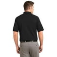 thumbnail image 2 of Port Authority Tall Dry Zone Ottoman Polo-3XLT (Black), 2 of 2