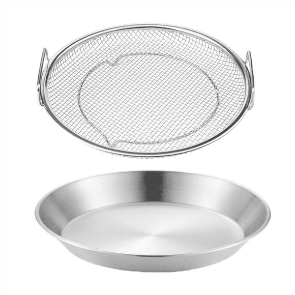 Kitchen Oil Strainer Pan Stainless Steel Frying Oil Strainer Pan Fine Mesh Strainer Basket for Frying BBQ French Fries