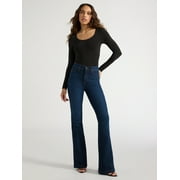 Sofia by Sofia Vergara Womens and Womens Plus Melisa Flare High Rise Jeans, 30.5, 32.5 and 34.5 Inseams, Sizes 0-28