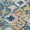 Teal, variant on Addison Rugs Chantille Indoor/Outdoor Transitional Patchwork Brown Machine Washable Rectangle Rug, 10' x 14'