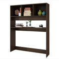 thumbnail image 2 of Manhattan Comfort Aosta 3 Cubby Display Desk in Tobacco, 2 of 3