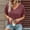 Wine, variant on Womens Summer T-Shirts Short Sleeve V Neck Dolman Tops Loose Fit Shirts Spring Fashion