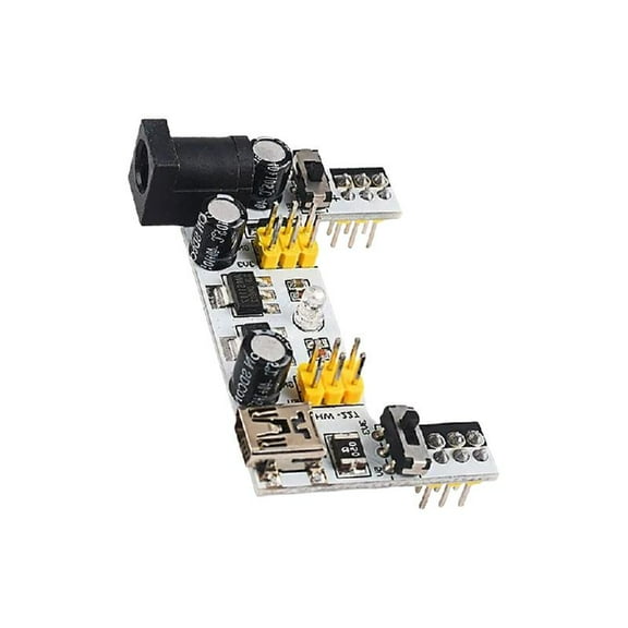 MB102 USB Breadboard Power Supply Module MB102 Module 5V 3.3V 2 Channel