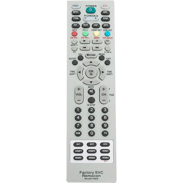 MKJ39170828 Replaced Remote fit for LG TV 49UH6500 60UH655060