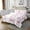 Palevioletred, variant on Erosebridal Cartoon Corgi Quilt Sets for Queen Size Bed,Kawaii Bow Bed Set,Love Heart Coverlet Set Queen,Breathable Kids Bedroom Decor,3pcs