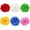 Peony, variant on Flower Hair Clip Fabric Artificial Flower Hairpin Barrette Brooch Headdress Bobby Pins Headwear Hair Accessories for wedding Party supplies( Style;5.1 inches;6pcs)