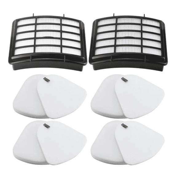 ZHss 2 HEPA   4 Foam & Felt Filters for Shark Navigator NV350/NV352/NV360/UV440 Series (Parts XFF350 & XHF350)