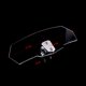 thumbnail image 4 of Clear Wind Cold Windshield Extension Spoiler Wind Deflectors Protector de parabrisas para motocicleta Sports Bike ATV Universal (270 mm) Baoblaze Deflector de viento de parabrisas, 4 of 8