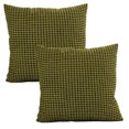 thumbnail image 1 of Funda de almohada para el hogar, funda de cojín para sofá, sin núcleo, moderna, simple, color sólido, grande, grano de maíz, 2 uds., 1 of 5