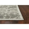 thumbnail image 2 of 2'x4' Grey Machine Woven UV Treated Ogee Indoor Outdoor Accent Rug, 2 of 4