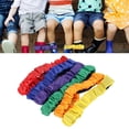 thumbnail image 4 of Legged Race Band, 3 Legged Race Bands Colorful Educational Soft Nylon  For Children, 4 of 8