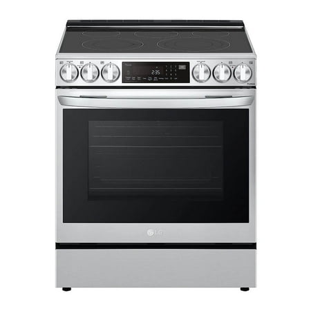LG LSEL6335F 6.3 Cu. Ft. Stainless Smart InstaView® Electric Slide-In Range with Air Fry