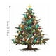 thumbnail image 3 of Adornos navideños, adornos navideños, regalos navideños Árbol de Navidad decorativo acrílico colgante Un chopper, 3 of 4