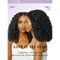 thumbnail image 4 of LUVME 20" Messy Burmese Curly Bundle Brazilian Virgin Human Hair Weave Extensions Natural Black for Women, 4 of 8