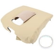 thumbnail image 2 of Car Center Console Cover for 1500 2500 3500 2014-2018 PU Leather Water Resistant Comfortable Scratchproof Armrest Protector Cover, 2 of 7