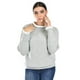 thumbnail image 5 of Sueter con cuello y puños de encaje Roman Fashion /Juvenil, 4015 (Gris claro) gris M, 5 of 6