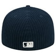 thumbnail image 4 of Men's New Era  Navy New York Yankees Chenille Pop 59FIFTY Fitted Hat, 4 of 5