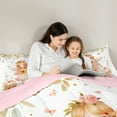 thumbnail image 4 of jejeloiu Caroon Elf Girls 7pcs Bedding Comforter Set,Country Sunflower Mushroom Queen Bedding Sets,Fairy Tale Theme Queen Sheet Sets For Princess,Super Cozy Room Decor Reversible, 4 of 8