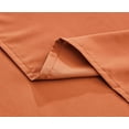 thumbnail image 3 of Chezmoi Collection 6-Piece Rust Orange Sheet Set King - Extra Soft Breathable Brushed Microfiber Bed Sheets with 15" Deep Pocket & 4 Pillowcases, 3 of 5