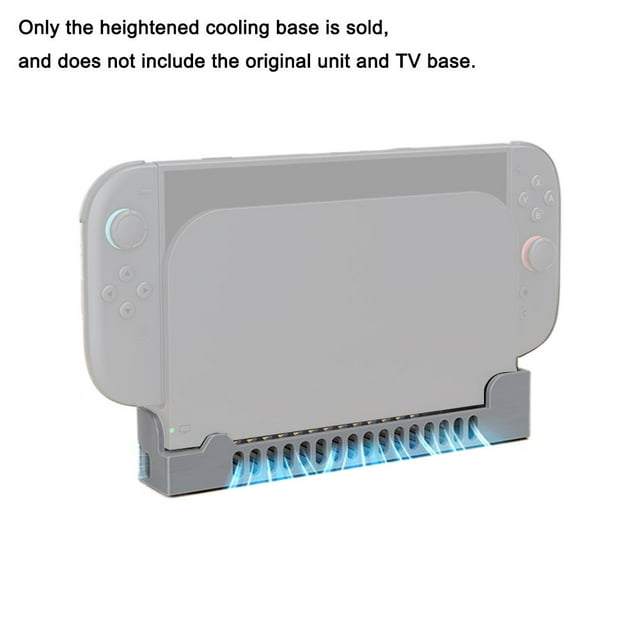 3D Printed Cooling Stand for Switch2 Host, Stable Non-Deforming Hollow Heat Dissipation Base, Enhanced Airflow Dock, Easy-to-Use Support Accessory, Black