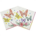thumbnail image 5 of Butterfly Flower Party Napkins 60pcs Disposable Square Garden Butterfly Flower Theme Napkins for Mother's Day (Folding 6.5 Inches/Unfolding 13 Inches), 5 of 6