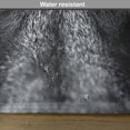 thumbnail image 6 of Ambesonne Eye Place Mats Set of 4, Wild Wolf Dangerous Mammal, Standard Size, Black White Yellow, 6 of 6