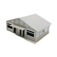 thumbnail image 2 of BELOVING 1/64 HO House Building Railway Layout Model for Model Railway Layout Diorama 16.4cmx12cmx7.3cm, 2 of 9