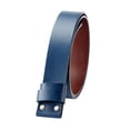 thumbnail image 4 of Segolike Belt without Buckle, Replacement Belt Strap Unisex Heavy Duty Adjustable Accessories Belt Strap without Buckle for Kids Jeans Trousers Pants Blue, 4 of 8