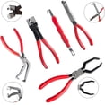 thumbnail image 3 of 5pc Electrical Disconnect Pliers for Car,Electrical Plug Connector Disconnect Tool Connector Separator Hose Clamp Pliers, 3 of 8