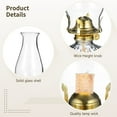 thumbnail image 5 of 2PCS Glass Oil Lamps for Indoor Use Vintage Kerosene Lamp Oil Lantern Kerosene Lantern, 5 of 5