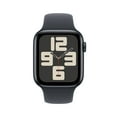 thumbnail image 2 of Apple Watch SE2 40mm GPS Midnight Aluminum Case with Midnight Sport Band - M/L, 2 of 8
