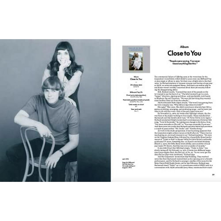 Book gets close to the music that made Carpenters superstars