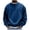 Blue, variant on LEKWK Crewneck Sweatshirts for men Long Sleeve Casual Pullover Activewear Athletic Tops Classic Fit Comfortable Basic Fall Winter Shirt for Gym Workout Running Outdoor Black S