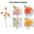 thumbnail image 7 of Artificial Flowers for Outdoors 12 Bundles Faux Silk Daisy UV Resistant Fake Wildflowers Plants with Stems Daisy Arrangements for Home Hotel Living Room Office Outdoor Garden Decorations, 7 of 7