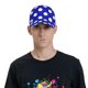 thumbnail image 4 of Fotbe Blue And White Polka Dot Gorro Clásico de Béisbol, Gorra Ajustable con Broche Snapback, Gorro de Exterior de Algodón Suave, 4 of 6