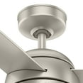 thumbnail image 4 of Restored Hunter Fan 48 inch Contemporary Matte Nickel Ceiling Fan with Light Kit and Remote Control (Refurbished), 4 of 8
