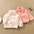 thumbnail image 4 of BULLPIANO Boys Girls Full Zip Fleece Jacket Outwear Coat Warm Fall Winter Outwear for Toddler Kids 2-10Y, 4 of 4