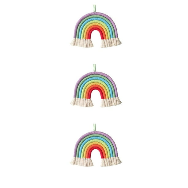 Advancent Separadores de ambientes decorativos con diseño de estilo étnico con hilo de algodón de alta No. 5 1 Type1 NO1