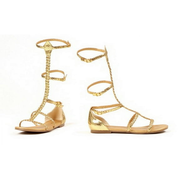Morris Costumes Women's Cairo Gold Gladiator Sandal