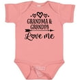 thumbnail image 3 of Inktastic Grandma Grandpa Love Me Arrow Boys or Girls Baby Bodysuit, 3 of 5