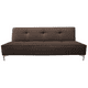 thumbnail image 3 of Sofa Cama Reclinable El Bazar Store Milo Chocolate Futon 3 posiciones Sala Love Seat, 3 of 8