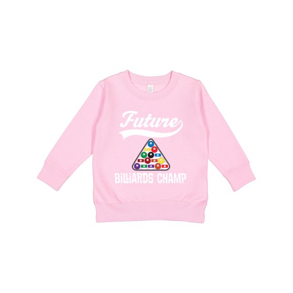 Inktastic Future Billiards Champ Toddler Sweatshirt