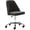 Gark Gray, variant on TINKLE WELL Modern Office Desk Chair, Rolling Vanity Swivel Task Chair with Wheels, Stylish Comfortable Armless Backrest for Home, Bedroom, Office, Study, Gray