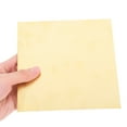 thumbnail image 3 of Minkissy 2pcs Brass Sheet For DIY Projects Golden Brass Plate For Hobbyists, 3 of 8