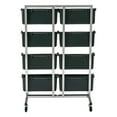 thumbnail image 5 of ToppiJoy 4-Tier Freestanding Vertical Raised Garden Bed Vegetable Planter with Lockable Wheels Vertical Garden Planter Outdoor with 8 Buckets, Patio Balcony Garden Bed Holder Dark Green, 5 of 24