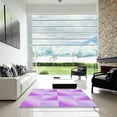 thumbnail image 6 of Ahgly Company Indoor Rectangle Patterned Heliotrope Purple Area Rugs, 2' x 3', 6 of 6