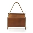 thumbnail image 5 of Beaumont Lane Metropolitan Living Leather Magazine Basket in Brown, 5 of 6